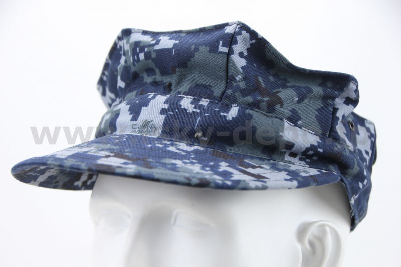 ISKY.DEPO 米軍放出品 NWU迷彩 ネイビーキャップ 八角帽・頭周り約59cm